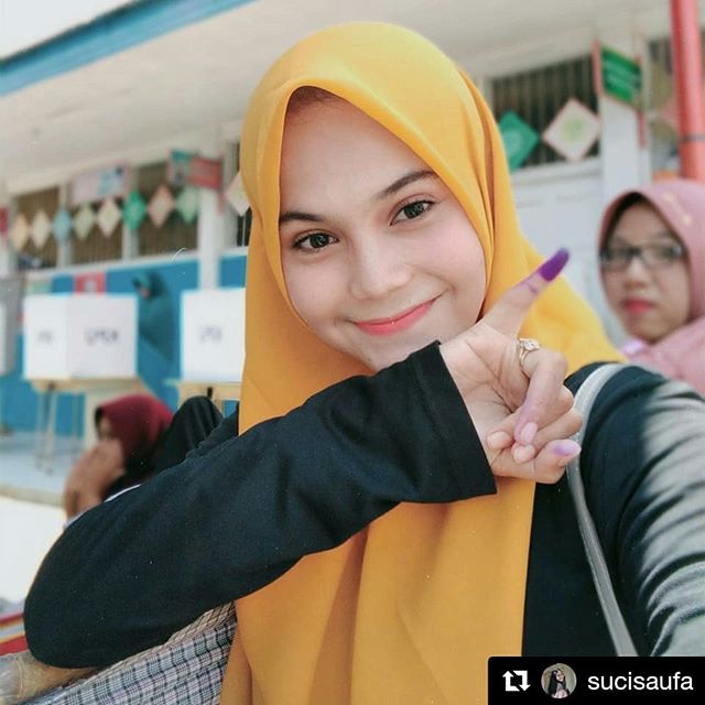 Pemilih Pemula Selfie