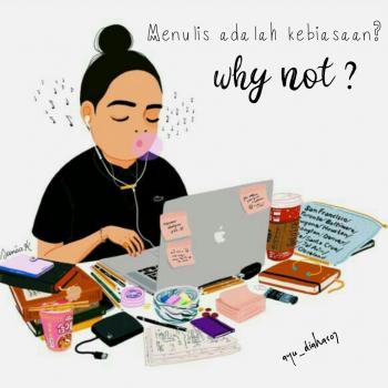menulis adalah kebiasaan