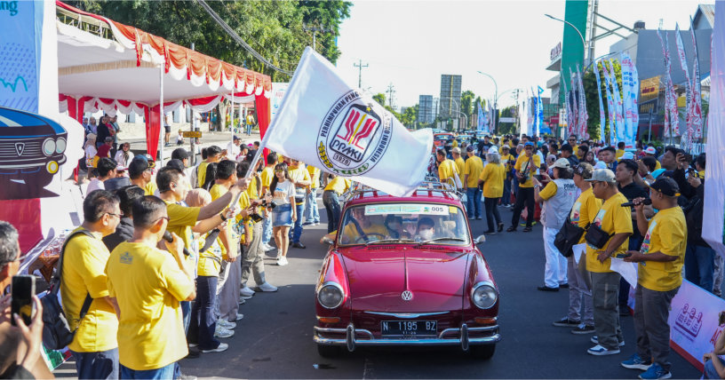 28 Tahun Konsisten, Rally Mobil Kuno PPMKI Jateng Tour Ramaikan Magelang 01