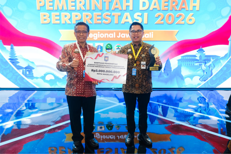 Kota Magelang Raih Terbaik I Penurunan Tingkat Pengangguran se-Jawa-Bali 01